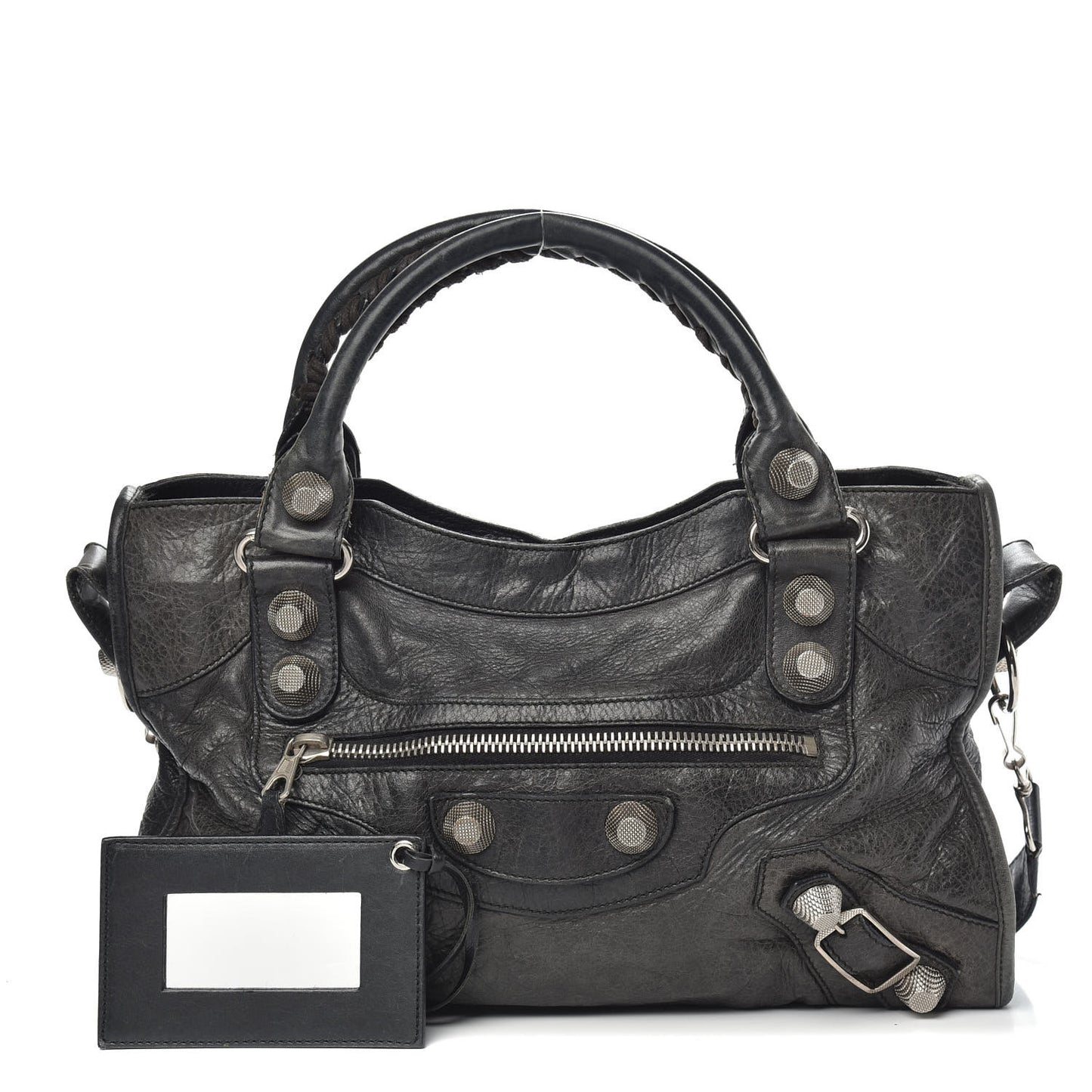 Agneau Giant 21 Silver Hardware City Anthracite