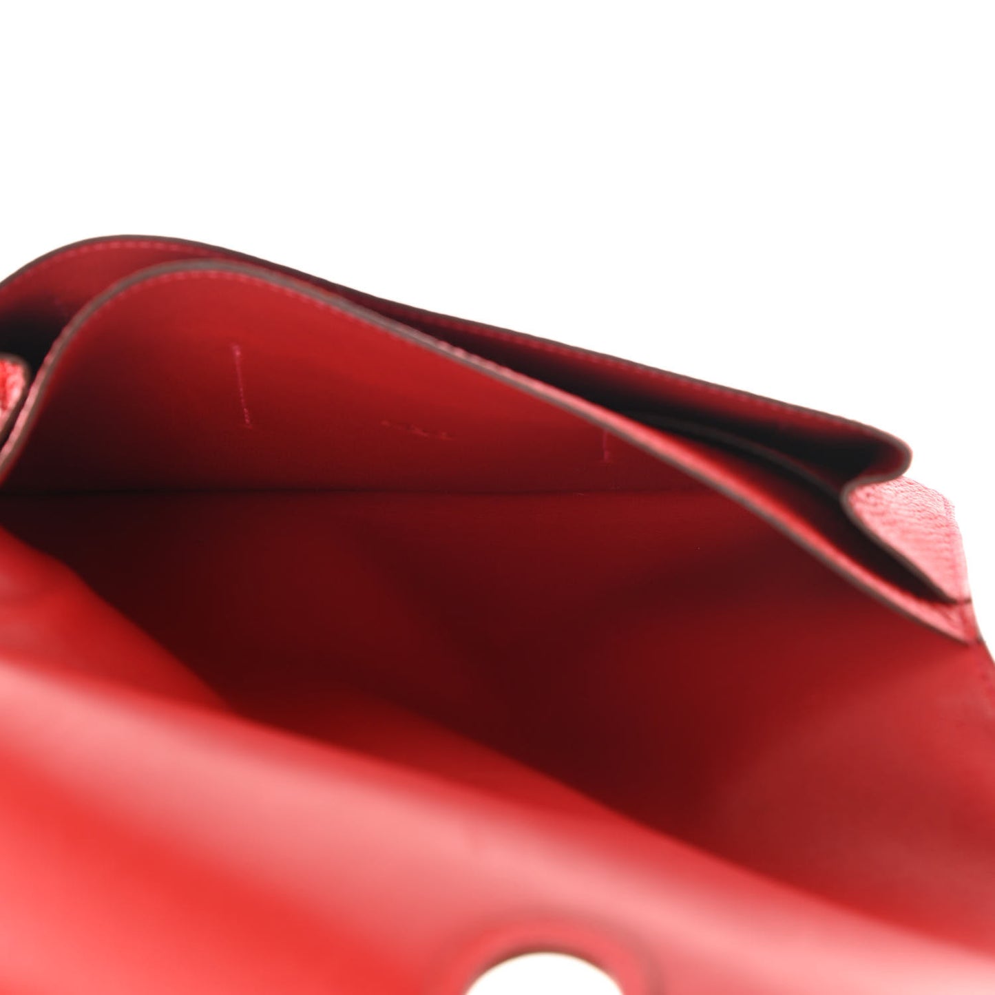 Togo Dogon Duo Wallet Rouge Casaque