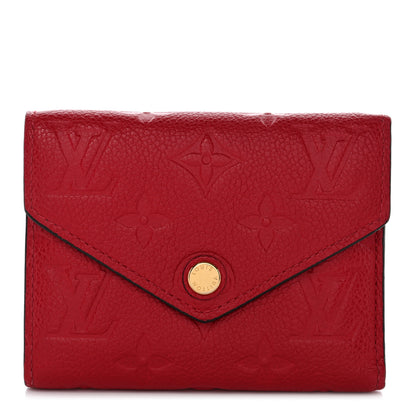 Louis Vuitton Empreinte Victorine Wallet Scarlet 1 of 7