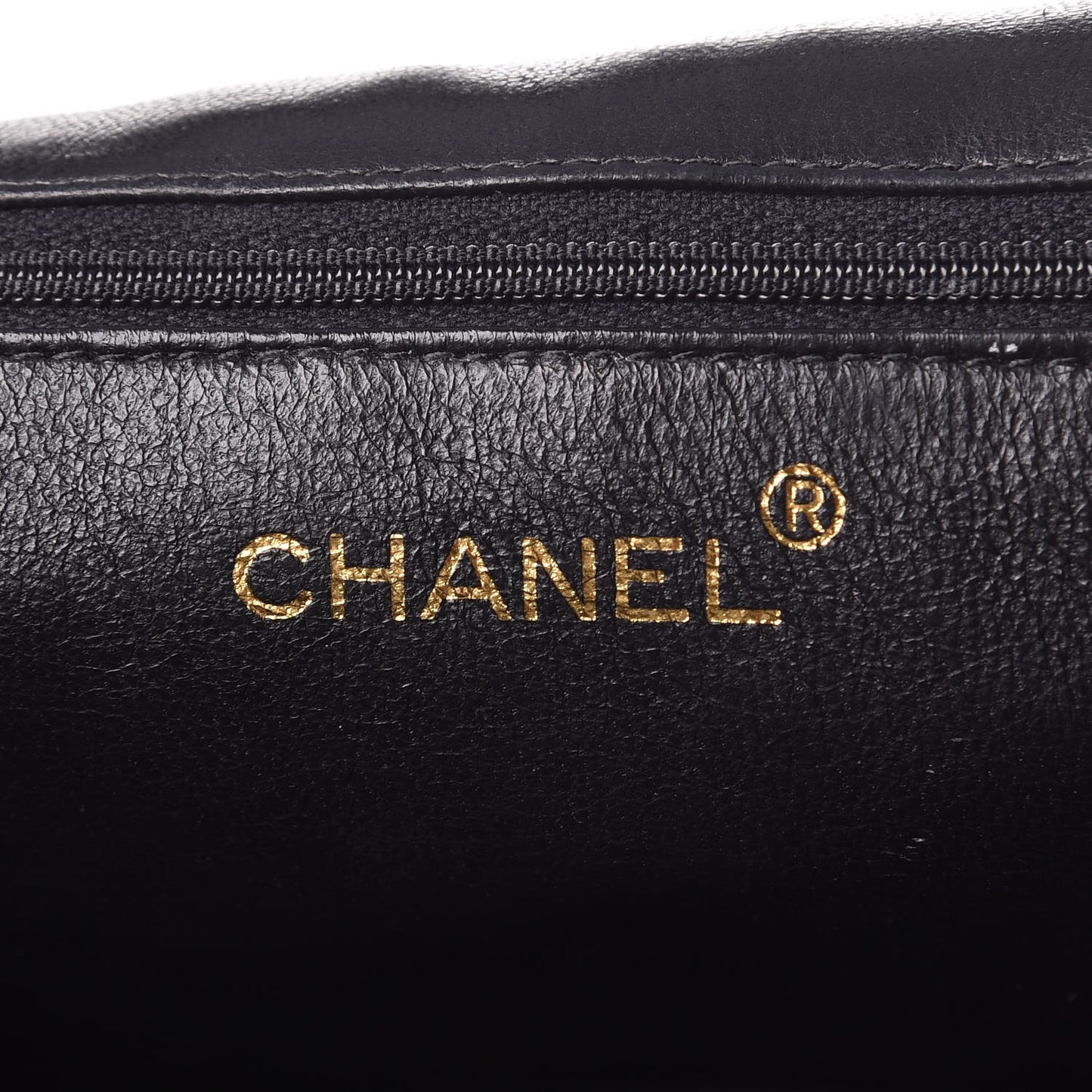 Lambskin Quilted Small Single Flap Black