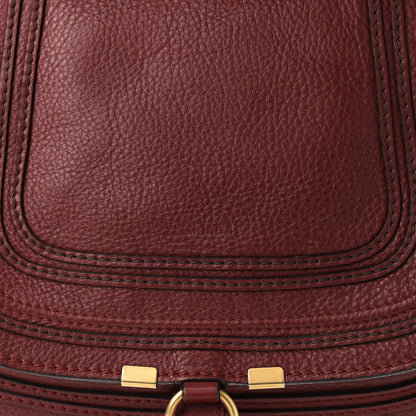 Chloe Calfskin Medium Marcie Satchel Garnet 7 of 16