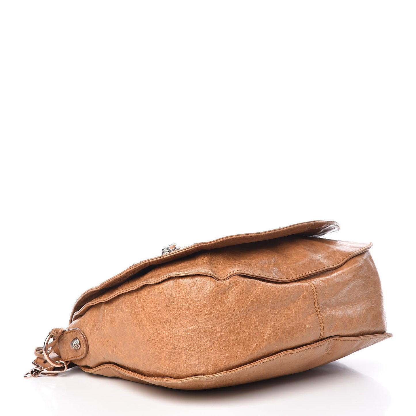 Agneau Giant 12 Rose Gold Hardware Neo Folk Messenger Cumin