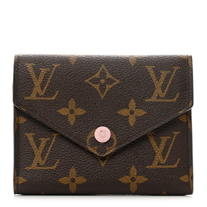 Louis Vuitton Monogram Victorine Wallet Rose Ballerine 1 of 9