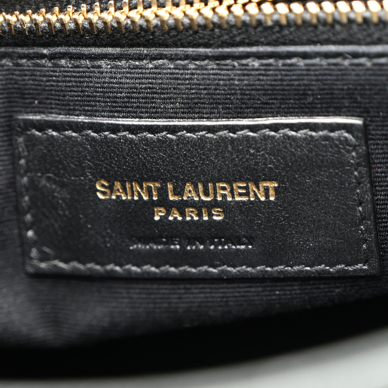 Saint Laurent Lambskin Quilted Mini Becky Chain Bag Vert Fonce 6 of 21