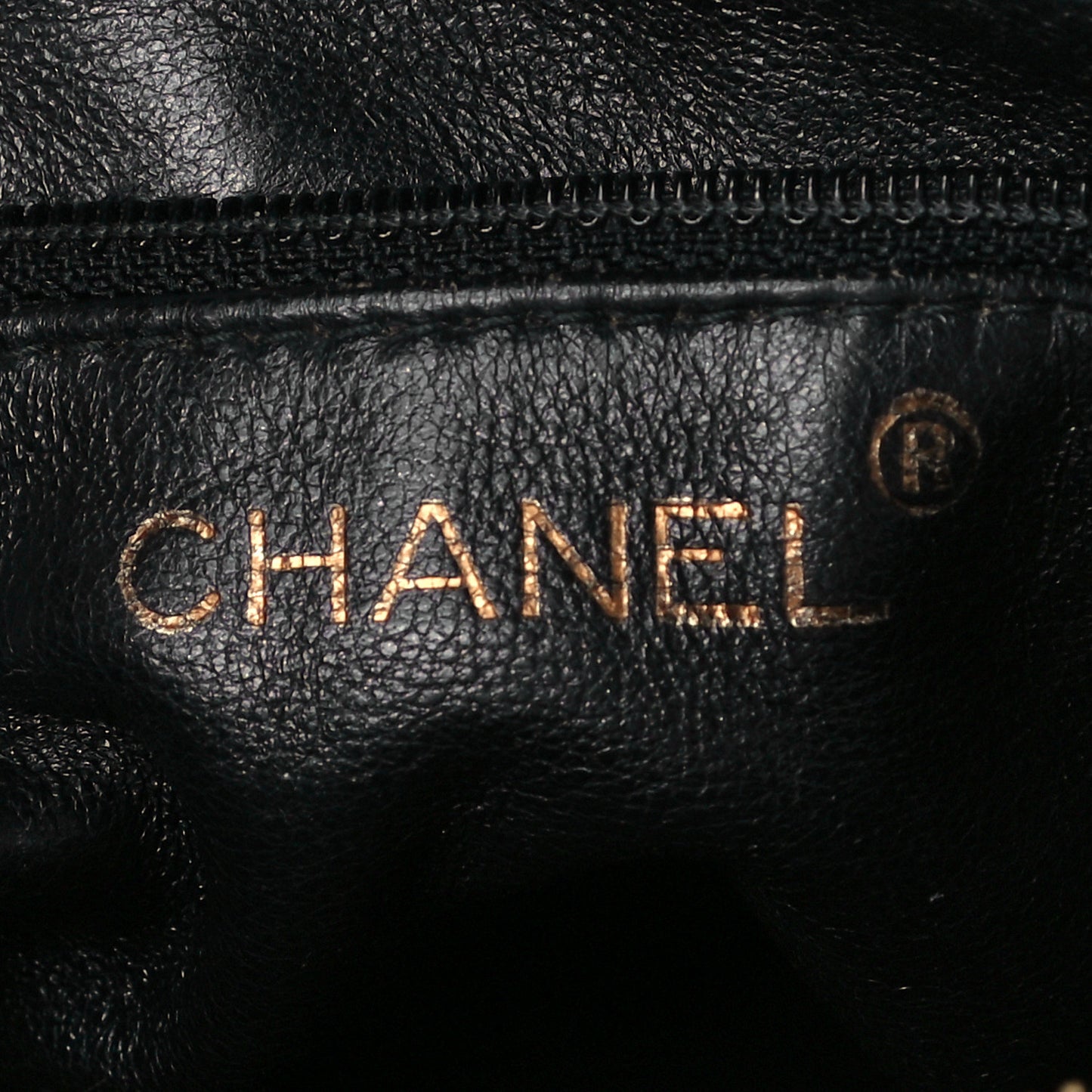 Patent Diamond Stitch Shoulder Bag Black