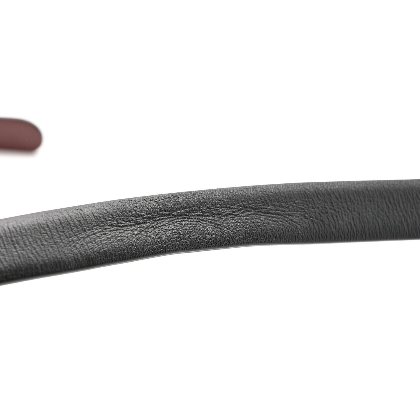 Calfskin CC Skinny Reversible Belt 90 36 Black Burgundy