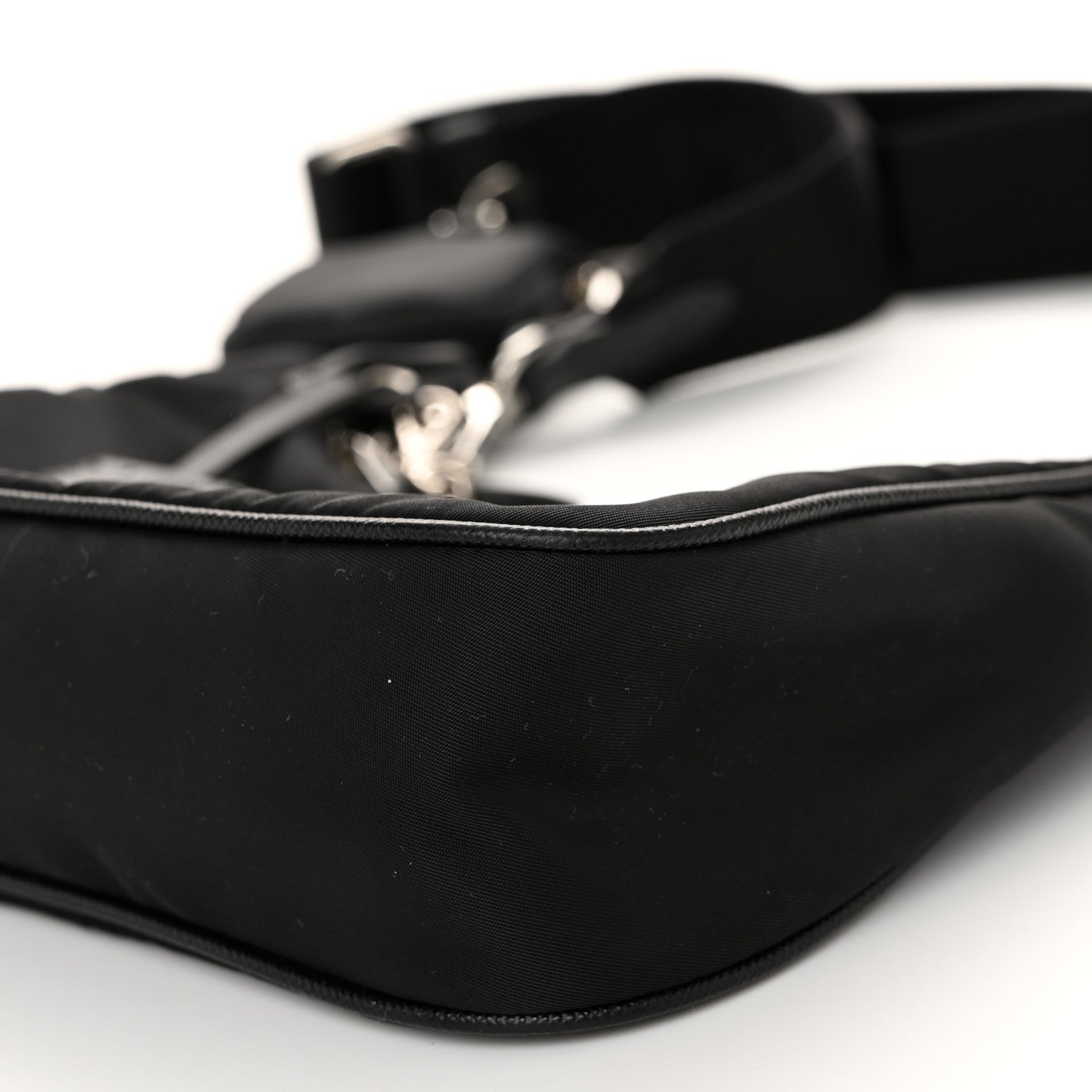 Prada Nylon Re-Edition 2005 Shoulder Bag Black 11 of 11