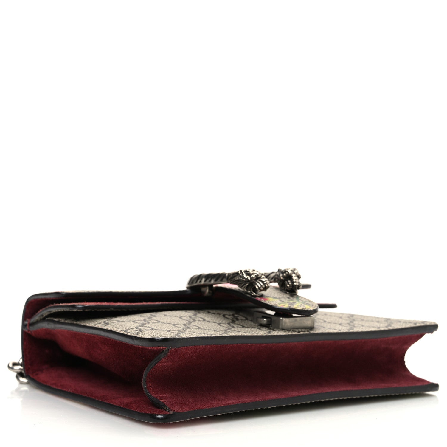 Gucci GG Supreme Monogram Blooms Mini Dionysus Shoulder Bag Beige Multicolor Dry Rose 4 of 10