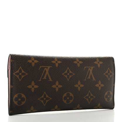 Louis Vuitton Monogram Josephine Wallet Rose Ballerine 3 of 9