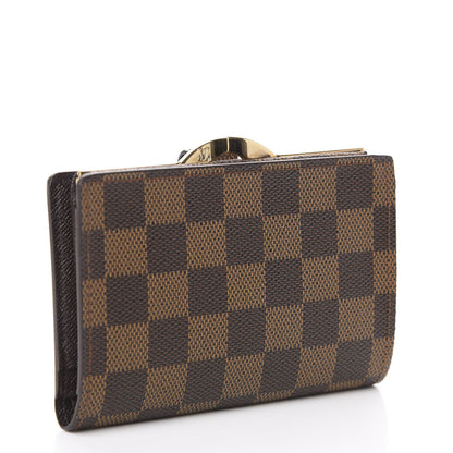 Louis Vuitton Damier Ebene French Purse Wallet 2 of 5