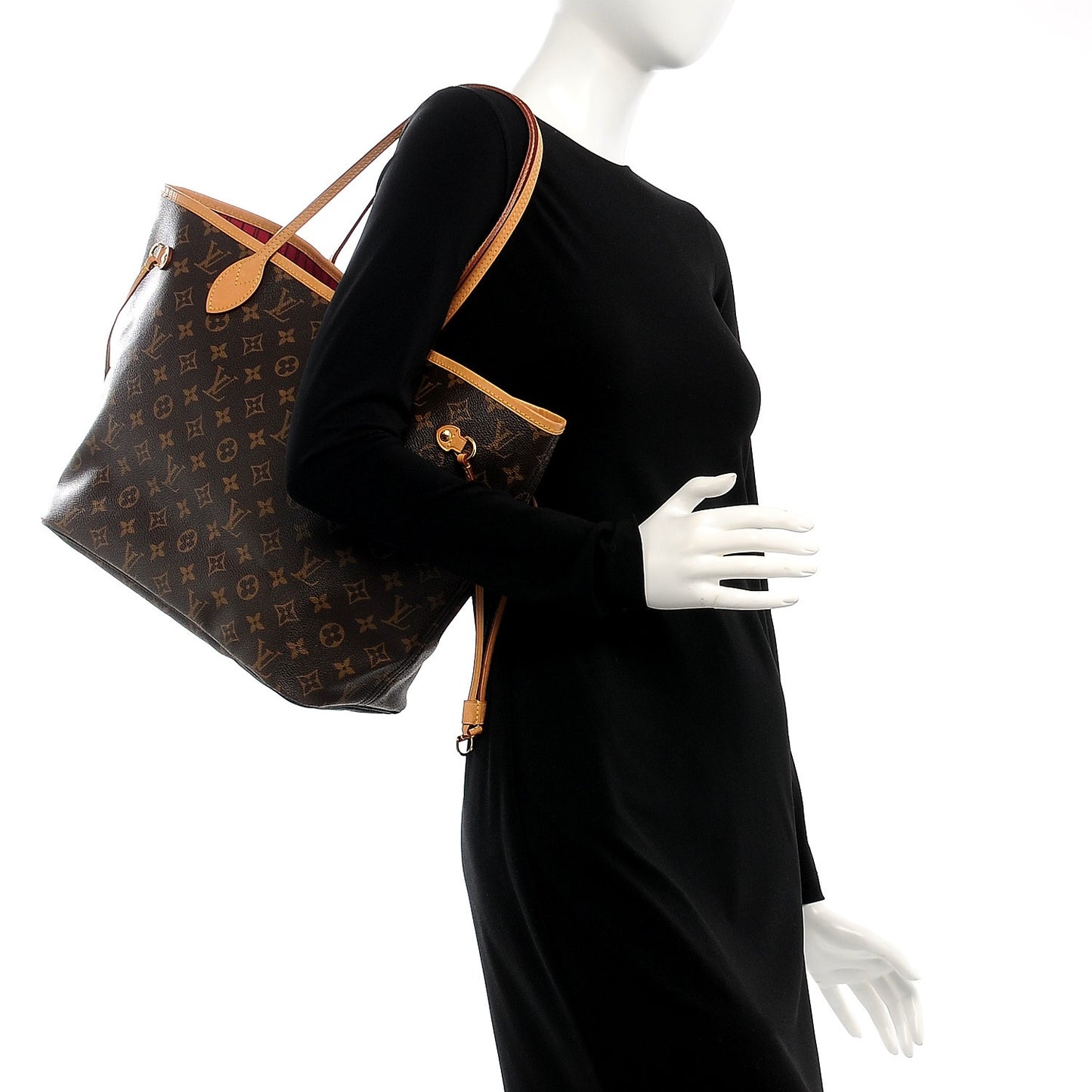 Monogram Neo Neverfull MM Pivoine