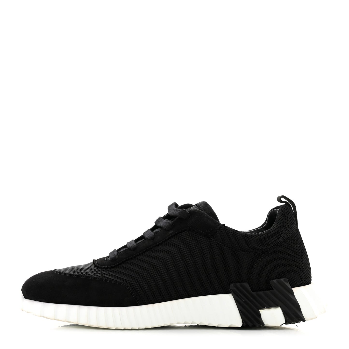 Air Mesh Suede Goatskin Mens Bouncing Sneakers 44 Black