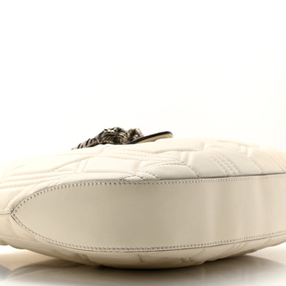Gucci Calfskin Web Quilted Small Dionysus Hobo White 9 of 13