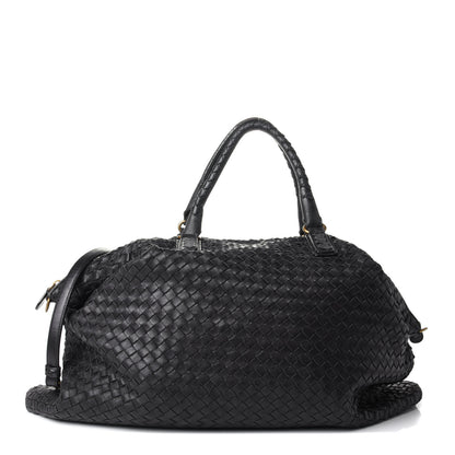 Bottega Veneta Nappa Intrecciato Maxi Convertible Tote Black 1 of 15
