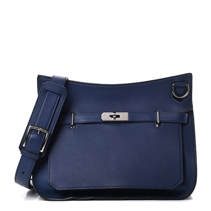 Hermes Swift Jypsiere 28 Bleu Saphir 1 of 15
