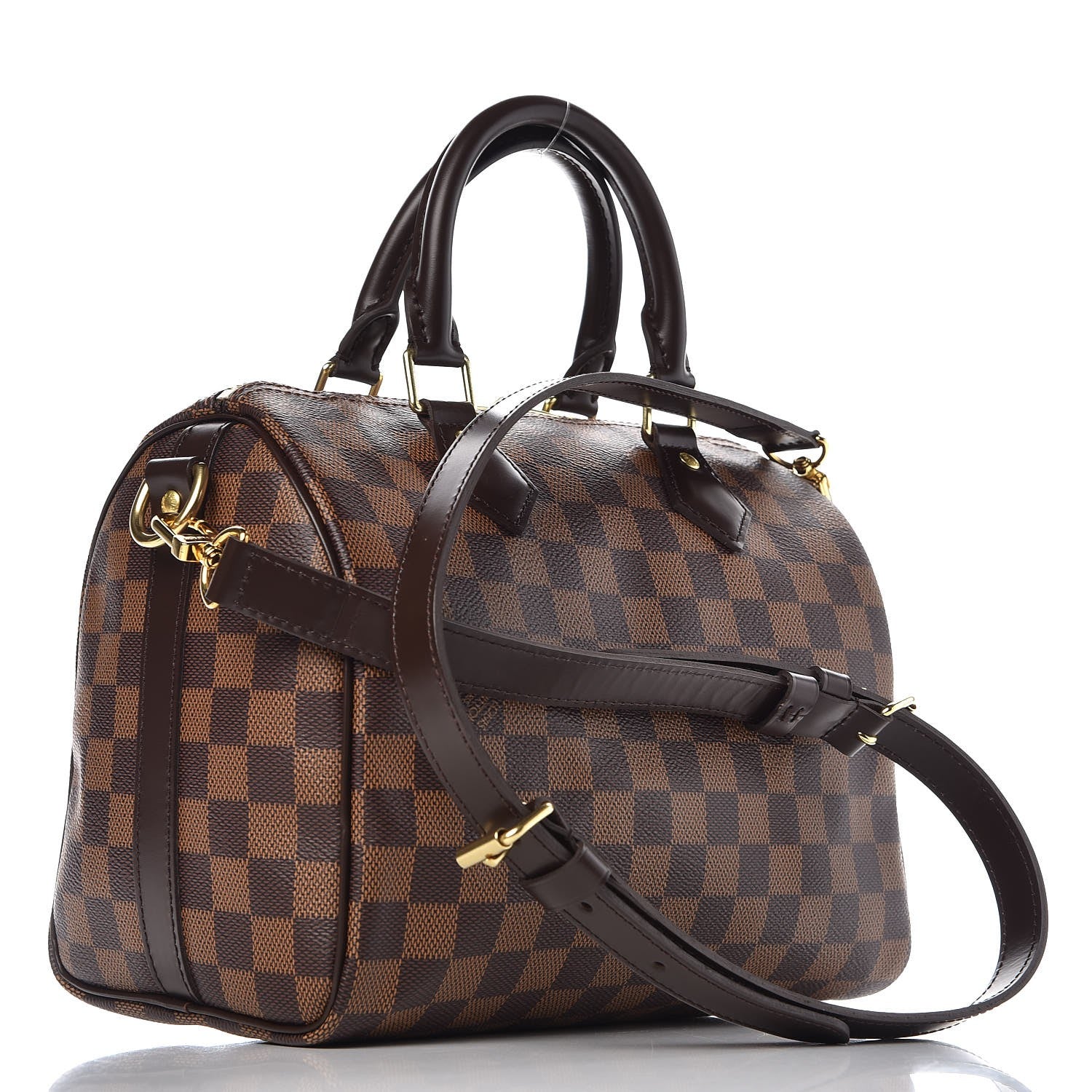 Louis Vuitton Damier Ebene Speedy Bandouliere 25 4 of 10