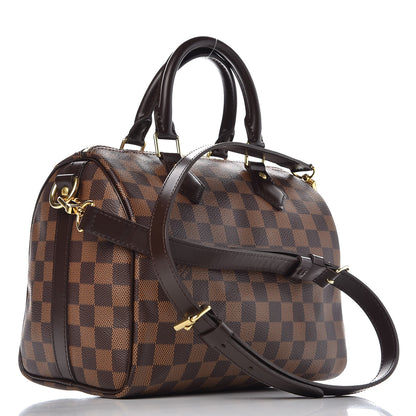 Louis Vuitton Damier Ebene Speedy Bandouliere 25 4 of 10