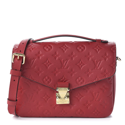 Louis Vuitton Empreinte Pochette Metis Scarlet 1 of 9