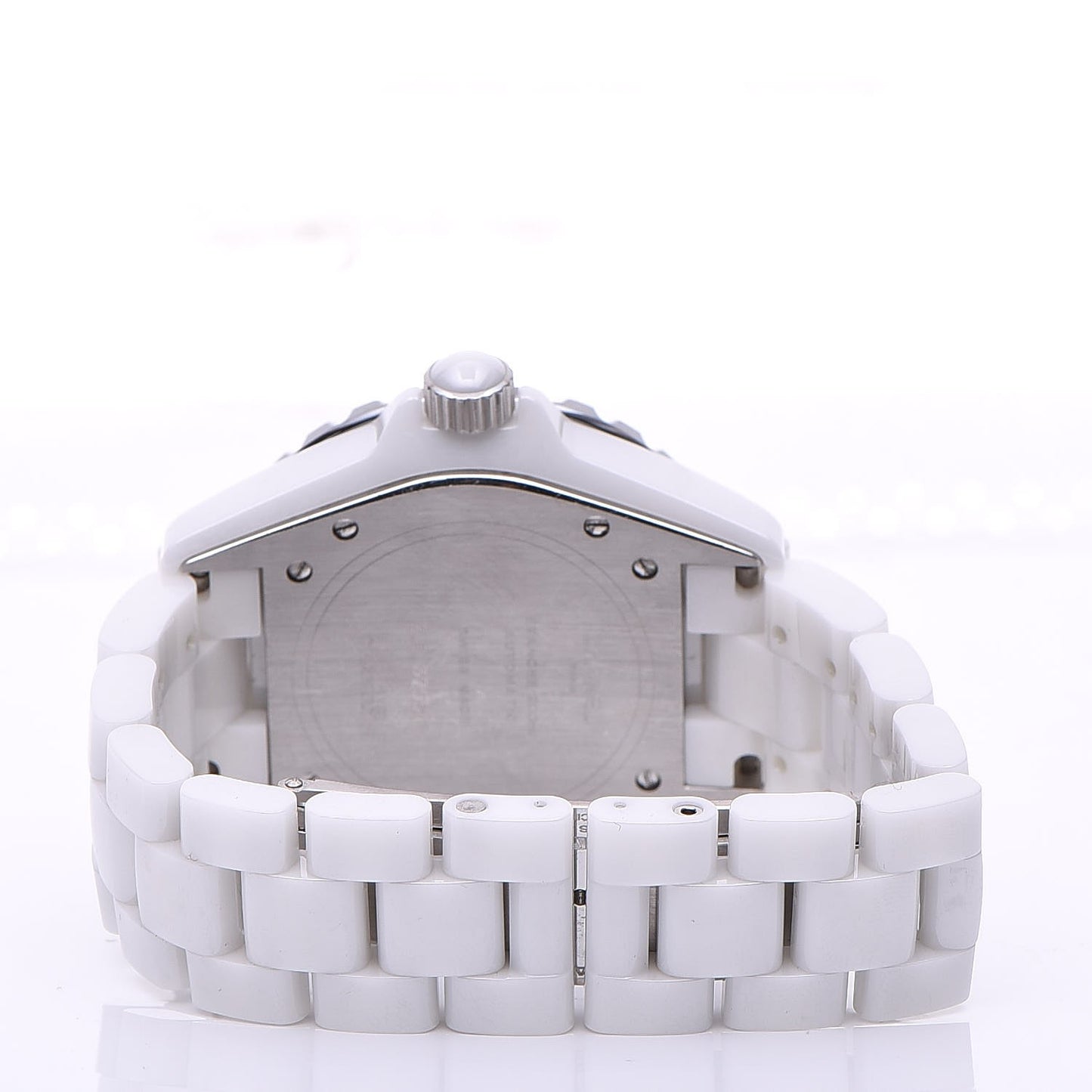Stainless Steel Ceramic 38mm J12 Automatic Watch White