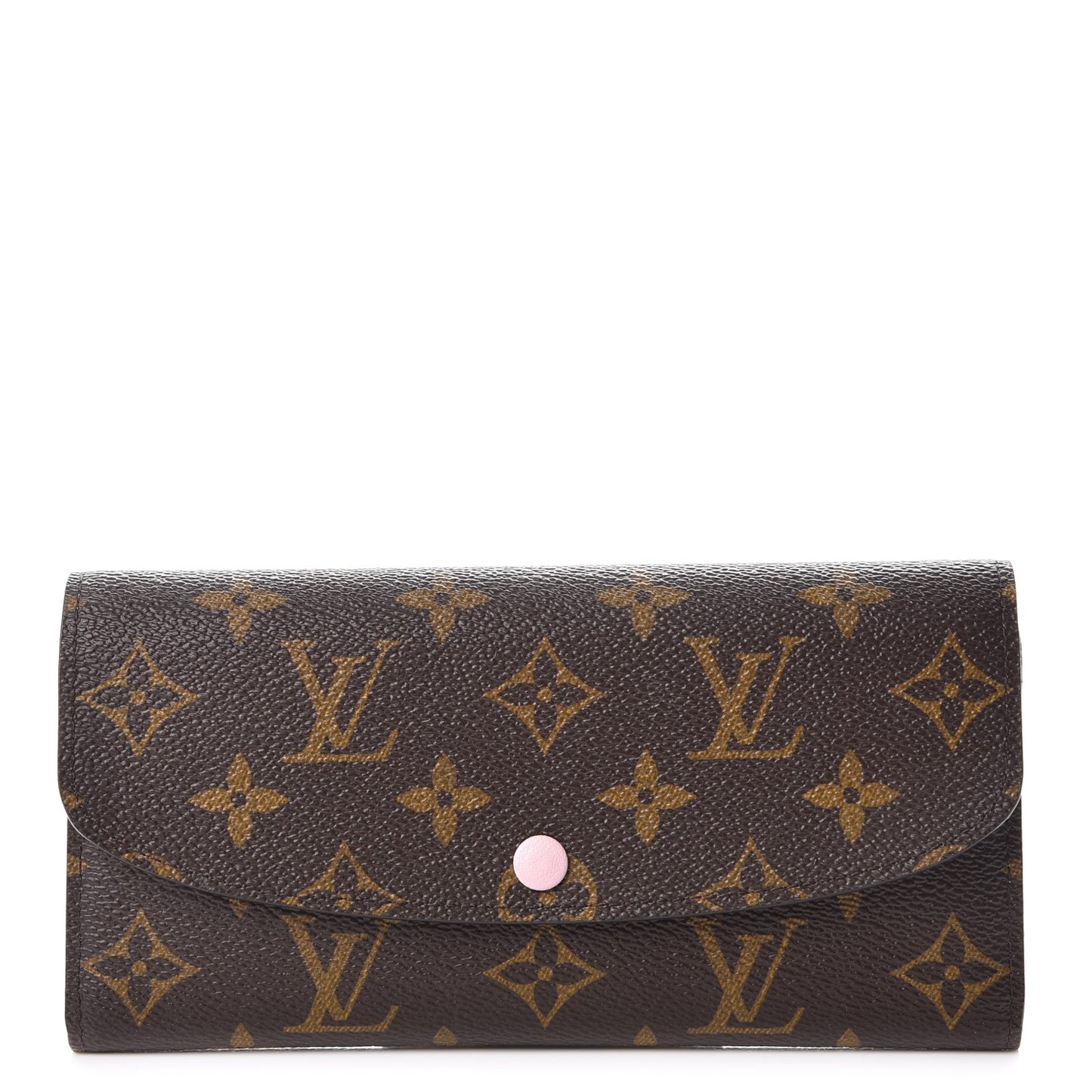 Monogram Emilie Wallet Rose Ballerine