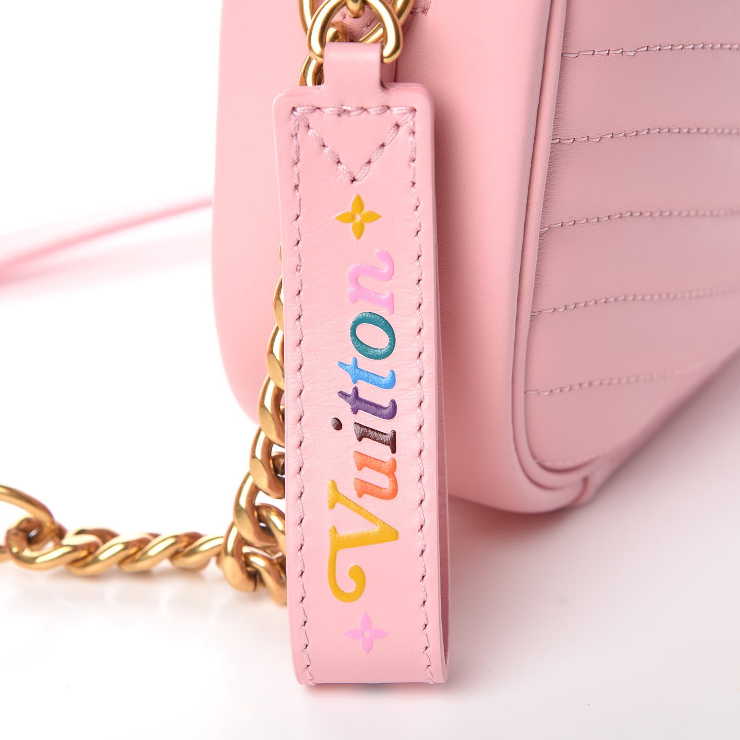 Louis Vuitton Calfskin New Wave Camera Bag Smoothie Pink 11 of 14
