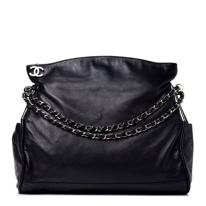 Chanel Lambskin Large Ultimate Soft Tote Black 1 of 9