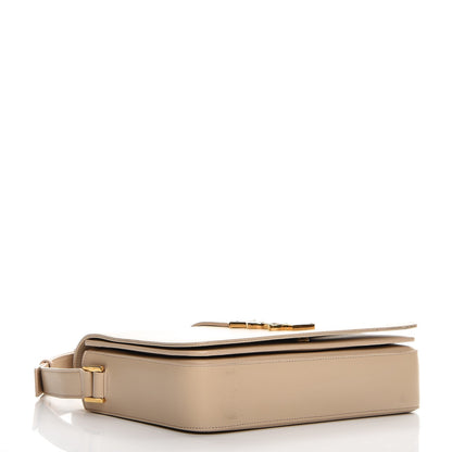 Saint Laurent Smooth Calfskin Medium Classic Monogram Universite Bag Cream 4 of 9