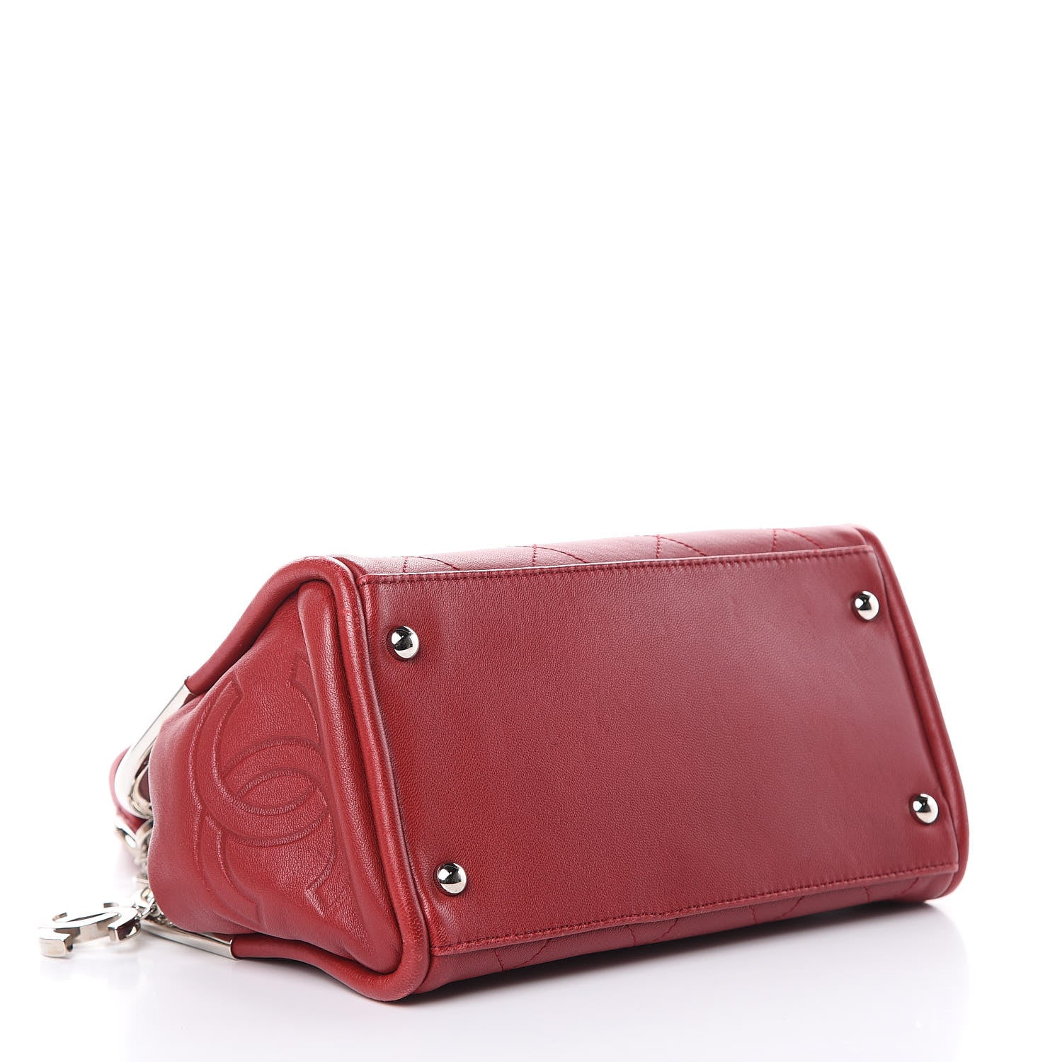 Chanel Lambskin Ultimate Soft Frame Bag Red 4 of 15