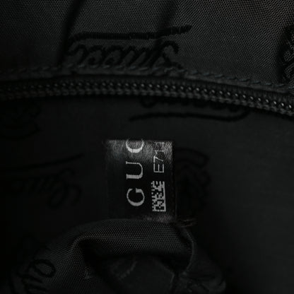 Gucci Guccissima Medium Flap Messenger Bag Black 7 of 10