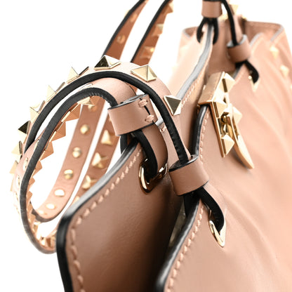 Valentino Garavani Vitello Medium Rockstud Tote Alpaca 13 of 14