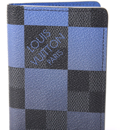 Louis Vuitton Damier Graphite Giant Pocket Organizer Blue 9 of 10