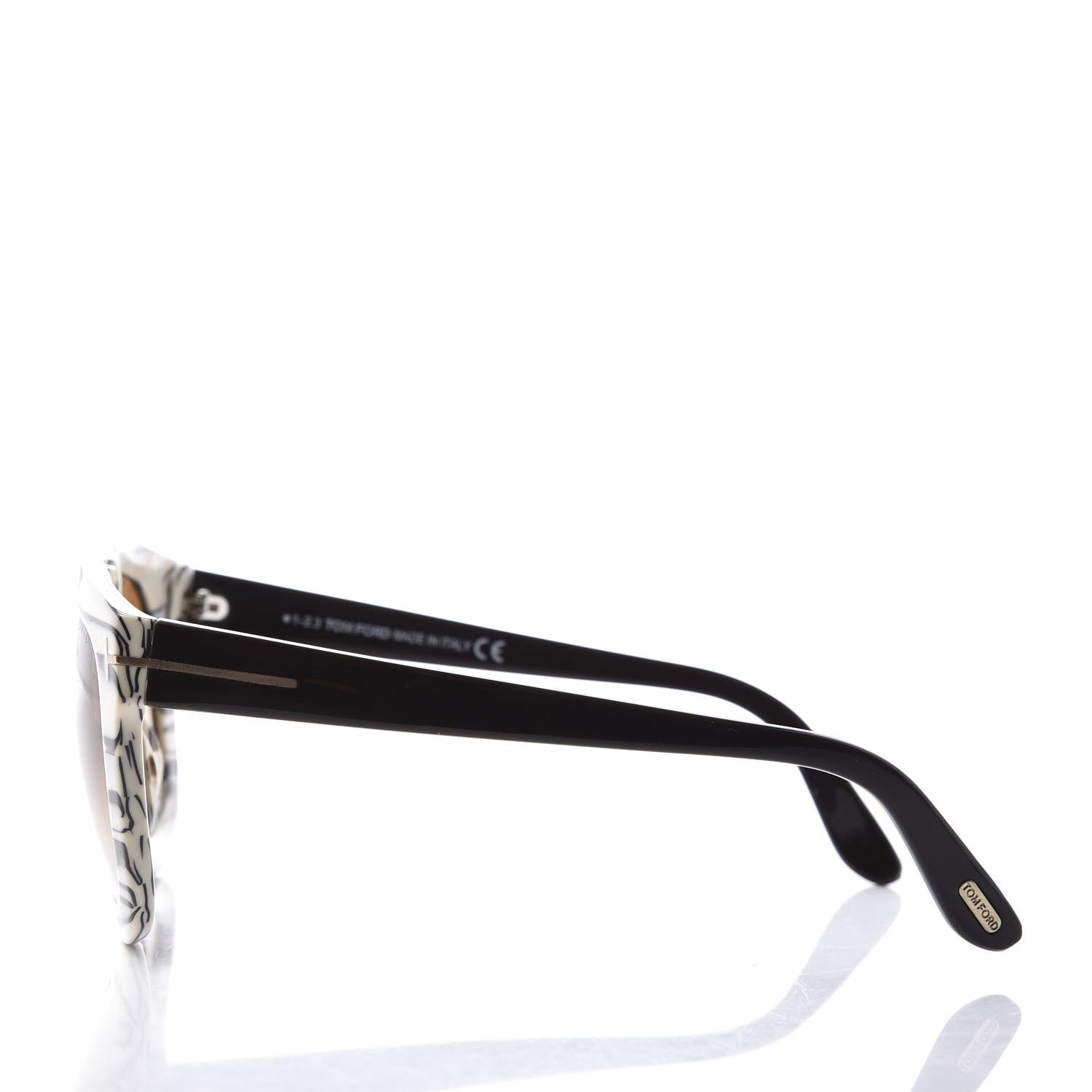 Tom Ford Christophe Sunglasses TF279 Black White Marble 3 of 10