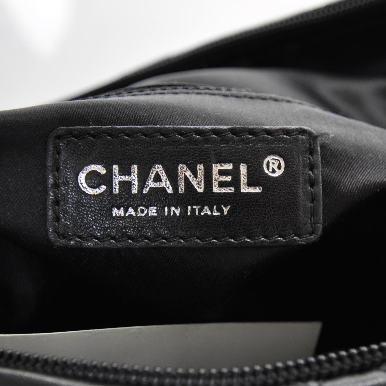 Chanel Quilted Lambskin Hidden Chain Hobo Black 9 of 11