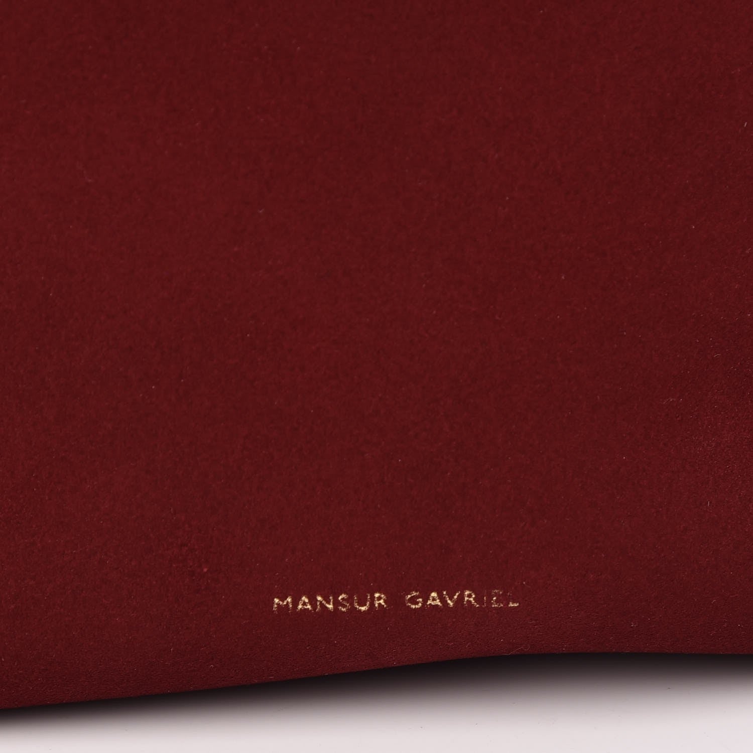 Mansur Gavriel Suede Bucket Bag Rococo 8 of 9