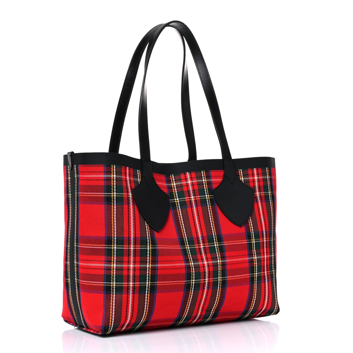 Vintage Check Medium The Giant Reversible Tote Antique Yellow Bright Red