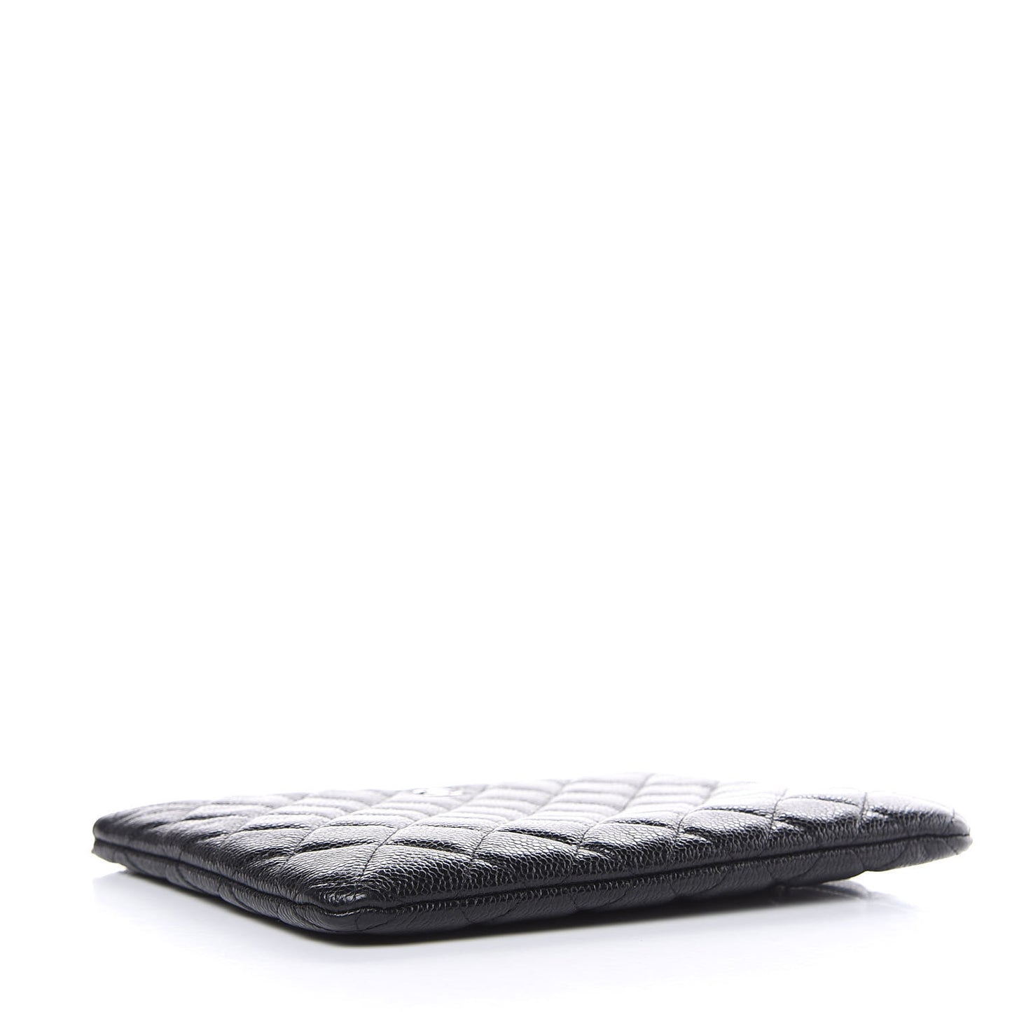 Caviar Quilted Medium Cosmetic Case Black