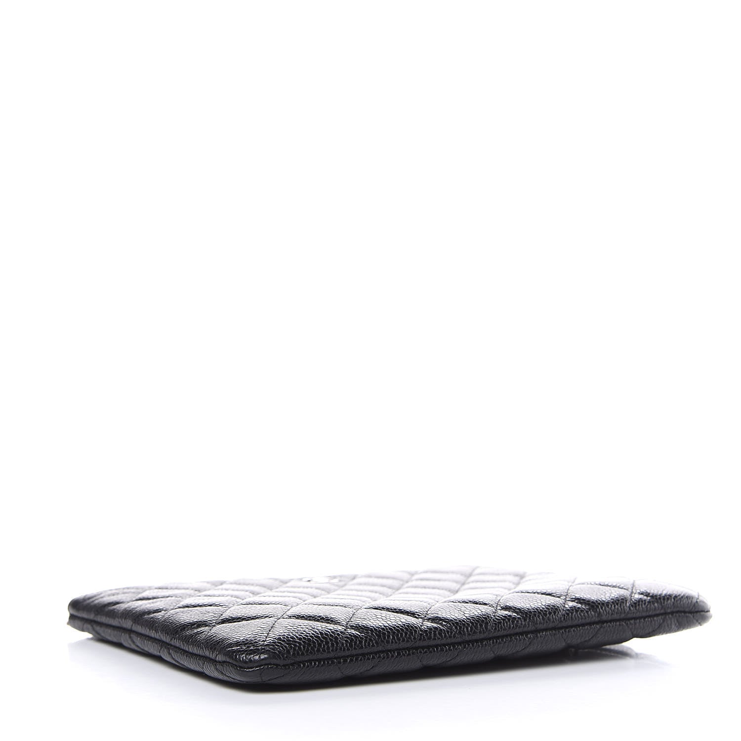 Chanel Caviar Quilted Medium Cosmetic Case Black 4 of 9
