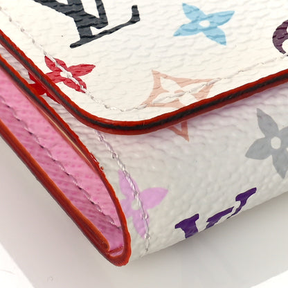 Louis Vuitton Monogram Multicolor Multicles 4 Key Holder White Litchi 7 of 8