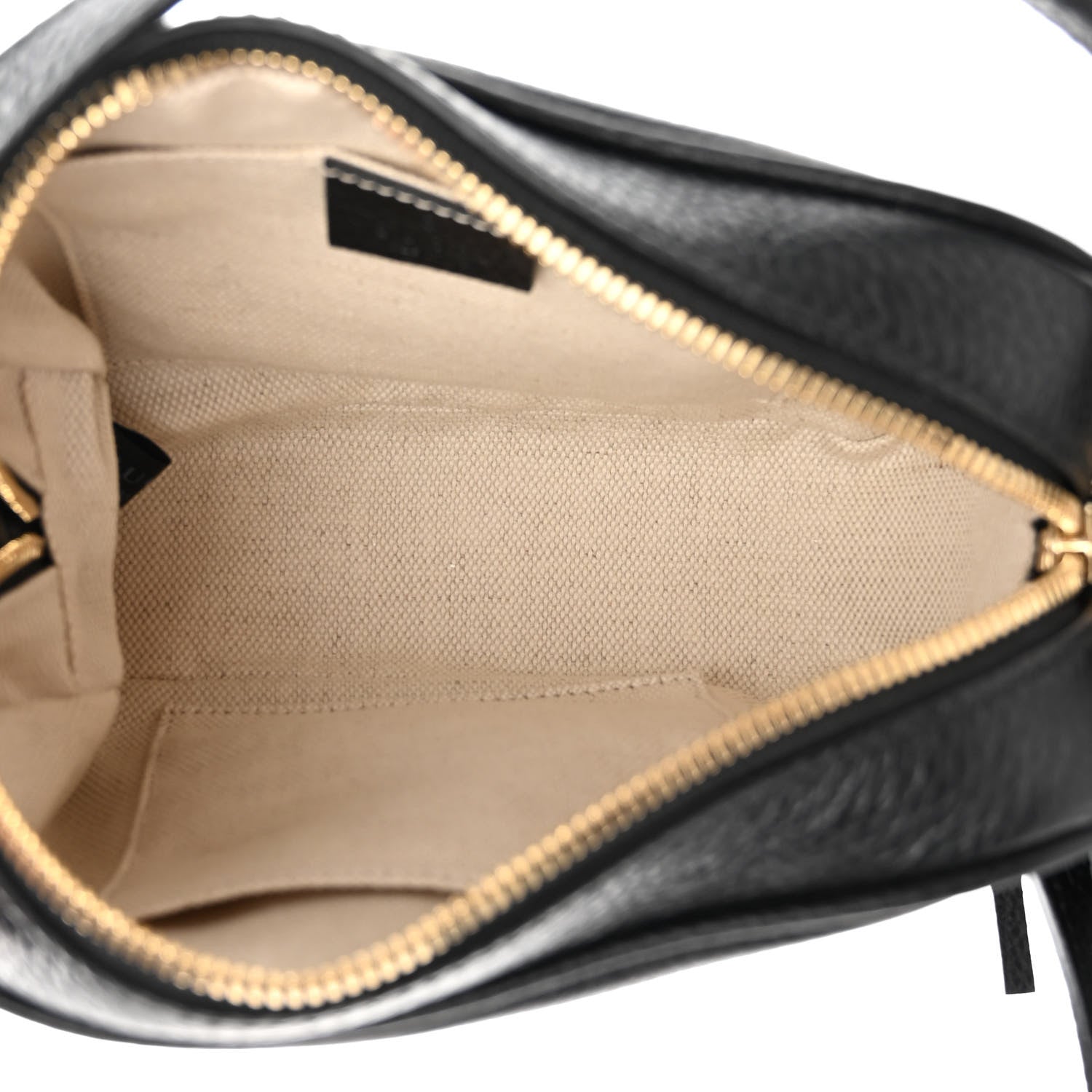 Gucci Pebbled Calfskin Small Soho Disco Bag Black 5 of 11