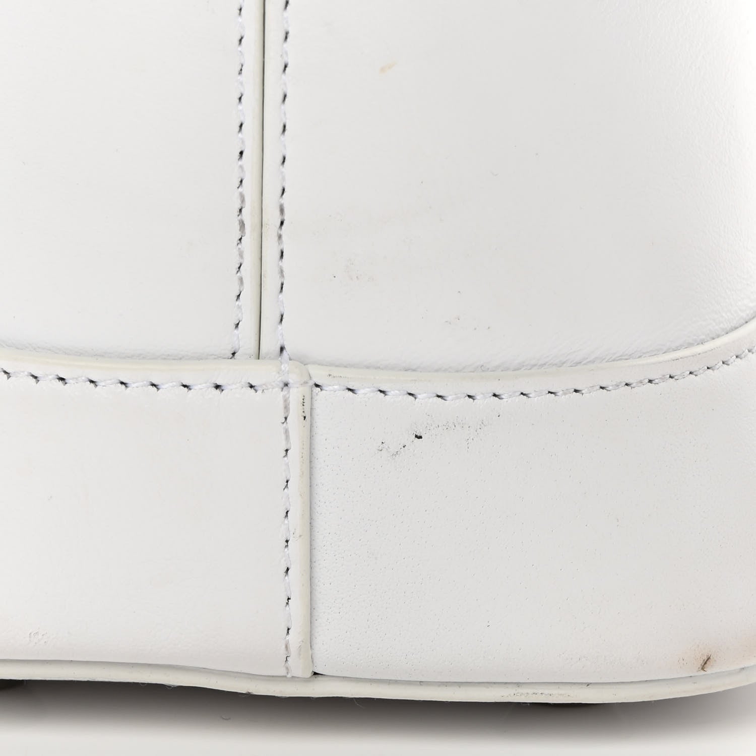 Balenciaga Smooth Calfskin 3D Logo S Ville Top Handle Bag White Screen Blue Black 15 of 20