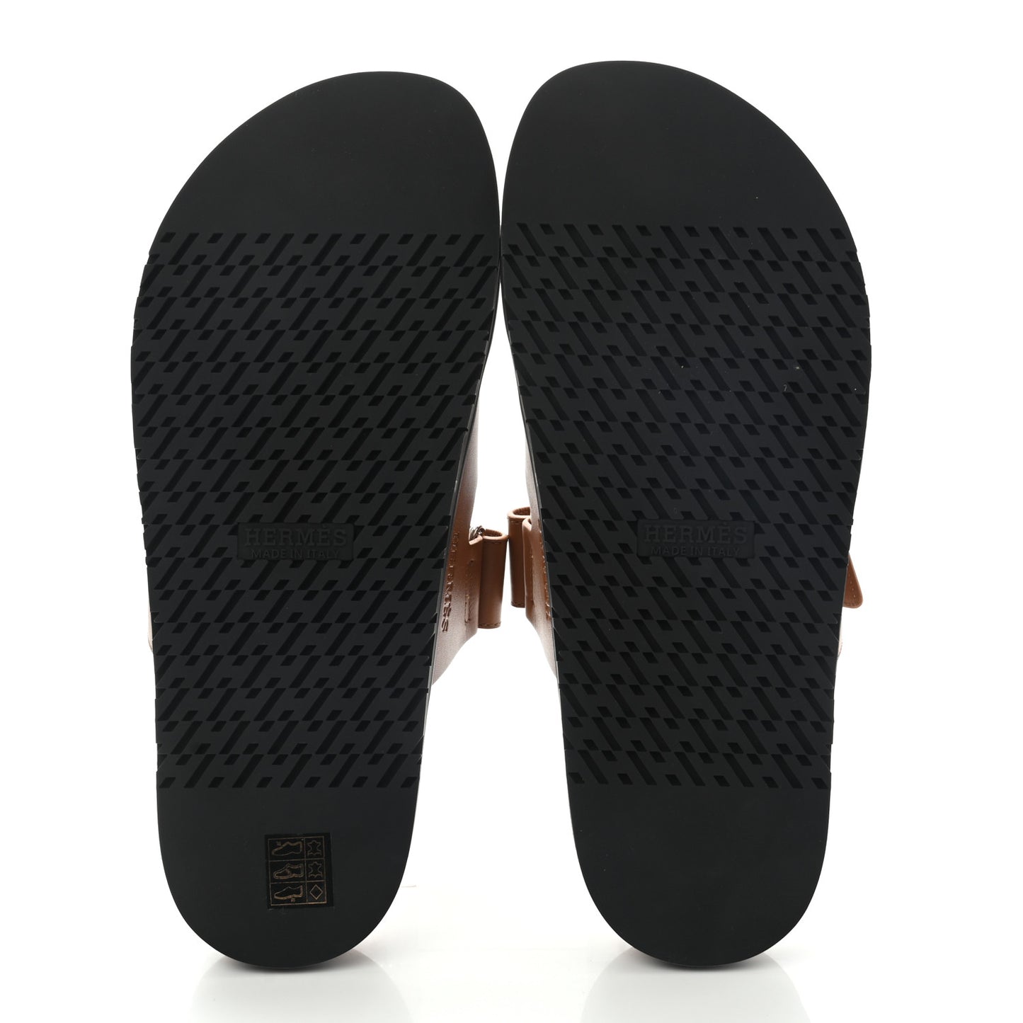 Calfskin Mens Chypre Sandals 43 Gold