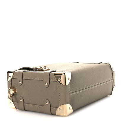 Louis Vuitton Calfskin Side Trunk MM Taupe 4 of 10