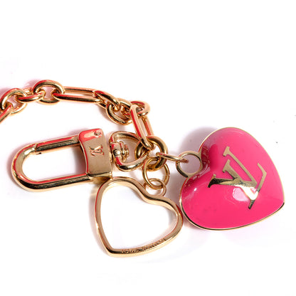 Louis Vuitton Vernis Heart Coin Purse Rose Pop 7 of 8