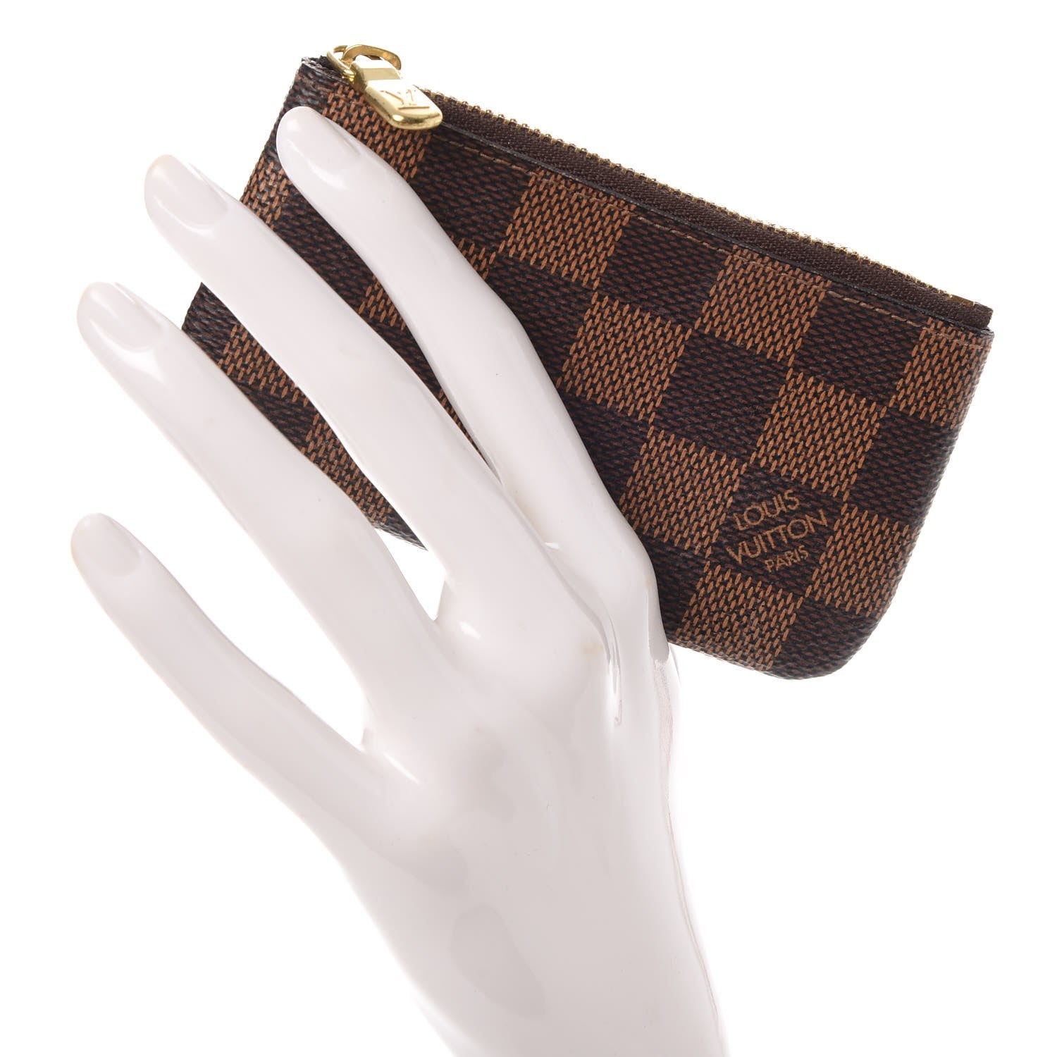 Louis Vuitton Damier Ebene Key Pouch 2 of 12
