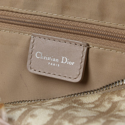 Christian Dior Cotton Monogram Trotter Romantique Boston Bag Rose 6 of 10