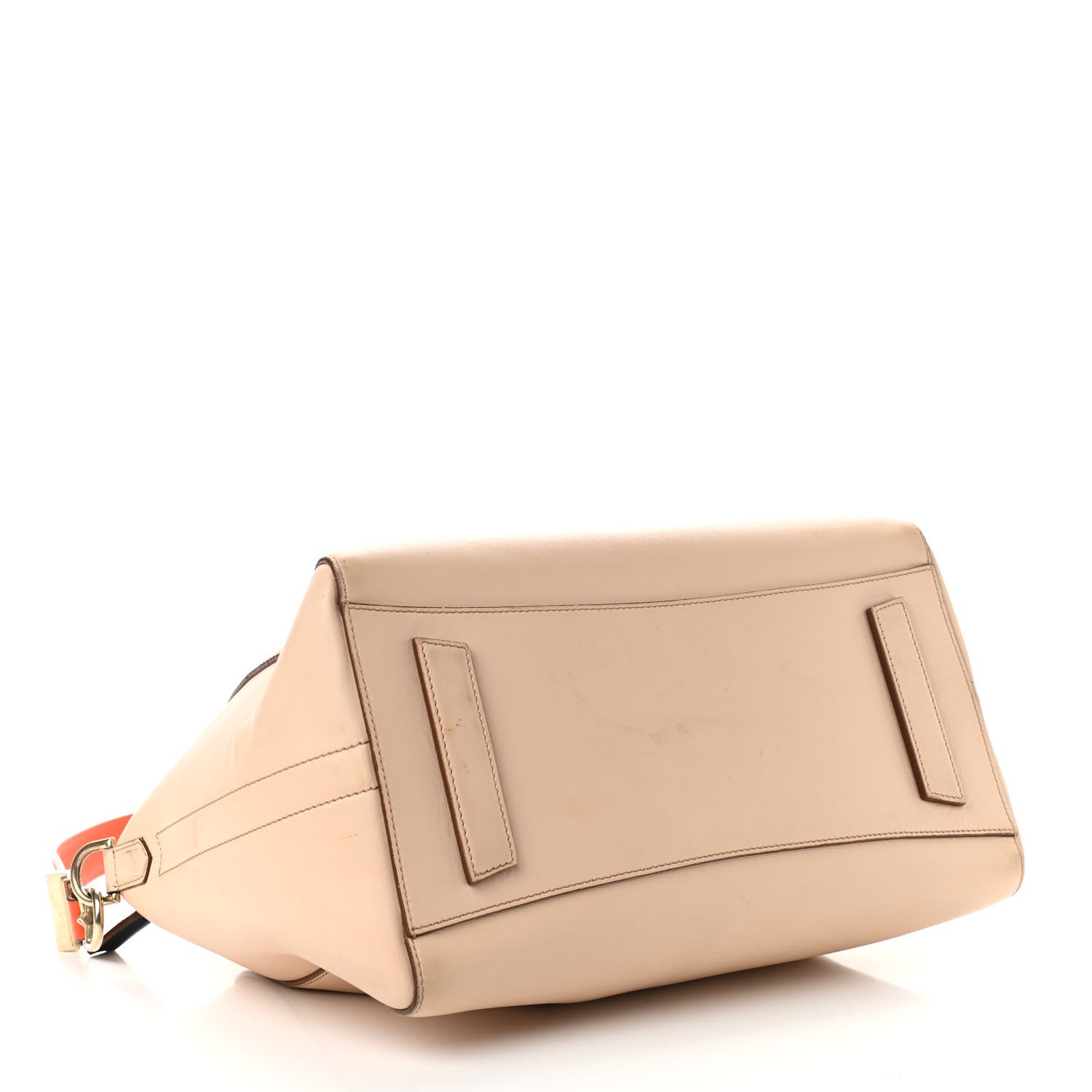 Givenchy Calfskin Medium Tri-Color Antigona Beige Orange Black 4 of 18