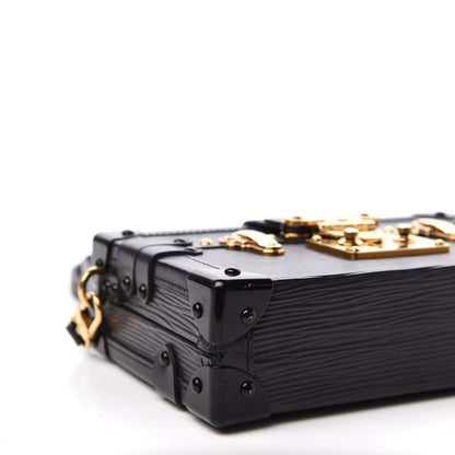 Louis Vuitton Epi Petite Malle Black 9 of 11