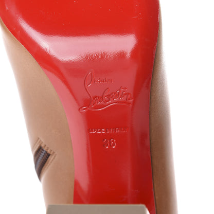 Christian Louboutin Calfskin Sahel 85 Ankle Boots 36 Cuoio 6 of 7