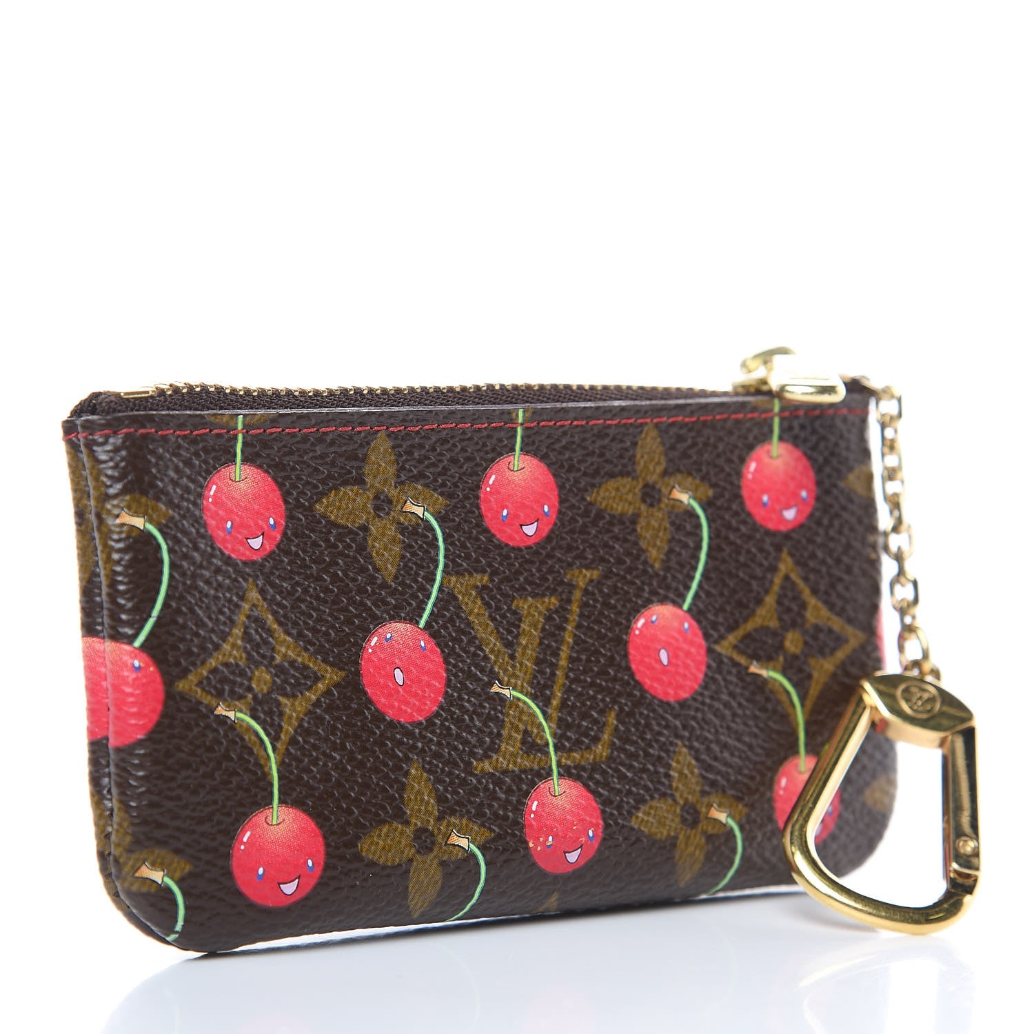 Louis Vuitton Monogram Cerises Key Pouch 3 of 9
