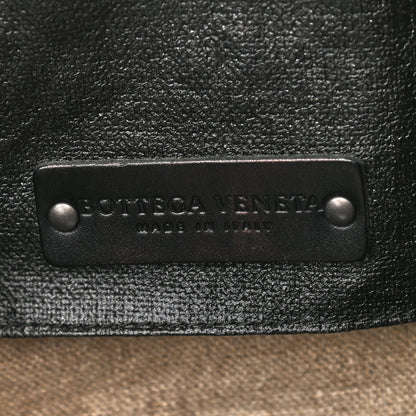 Bottega Veneta Lino Spalmato Light Calf Scolpito Tote Black 6 of 10